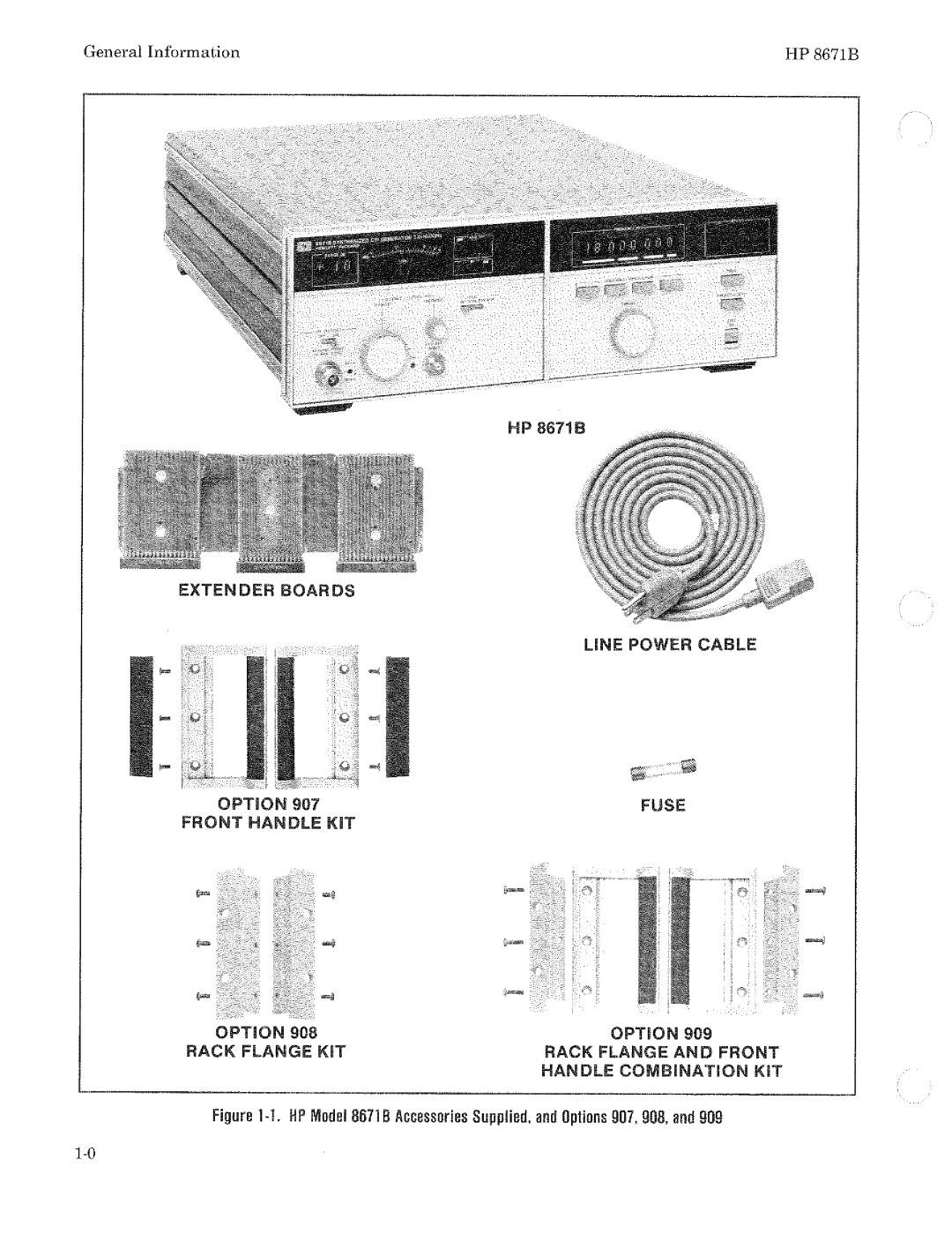 HP 8671B manual 
