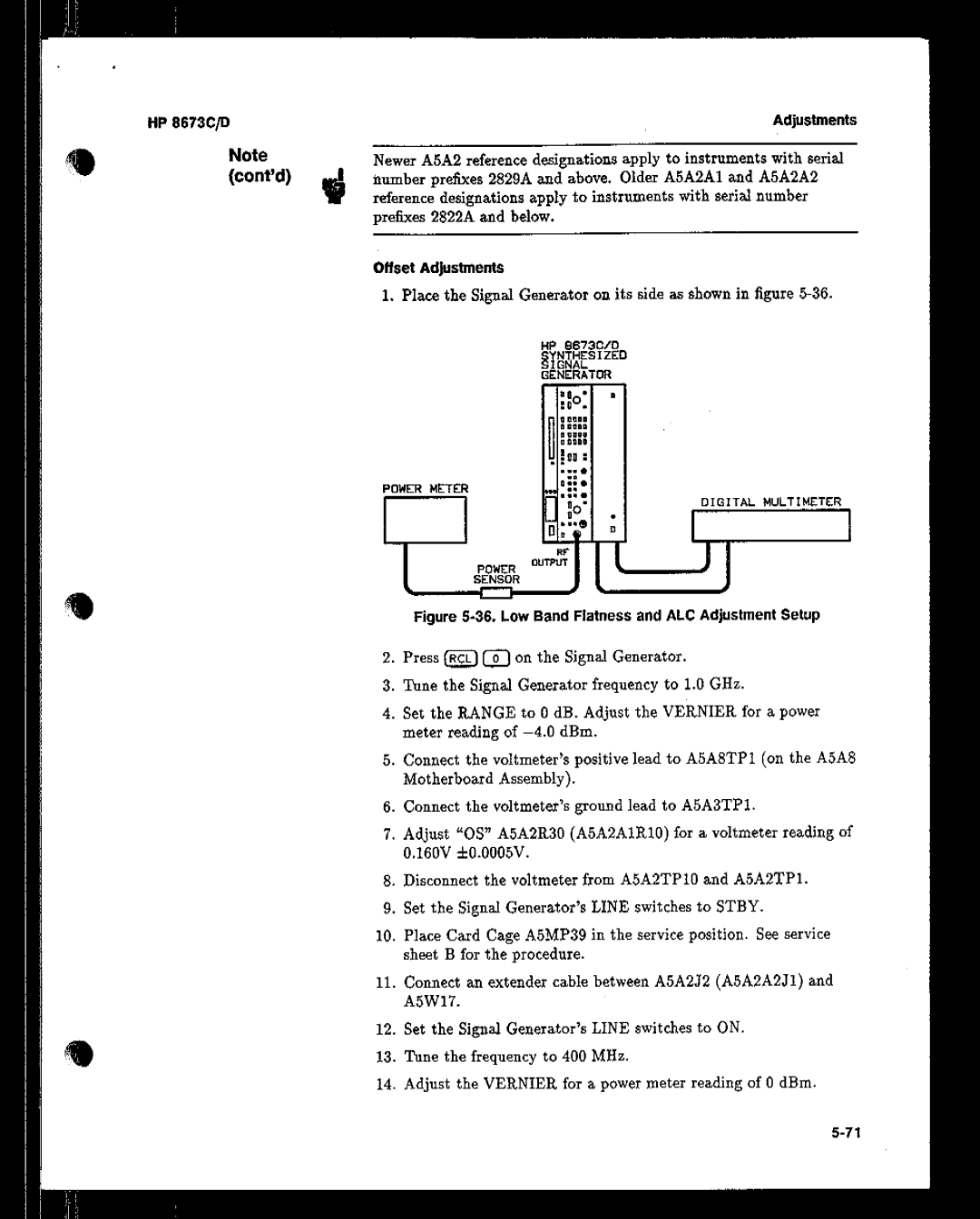 HP 8673 manual 