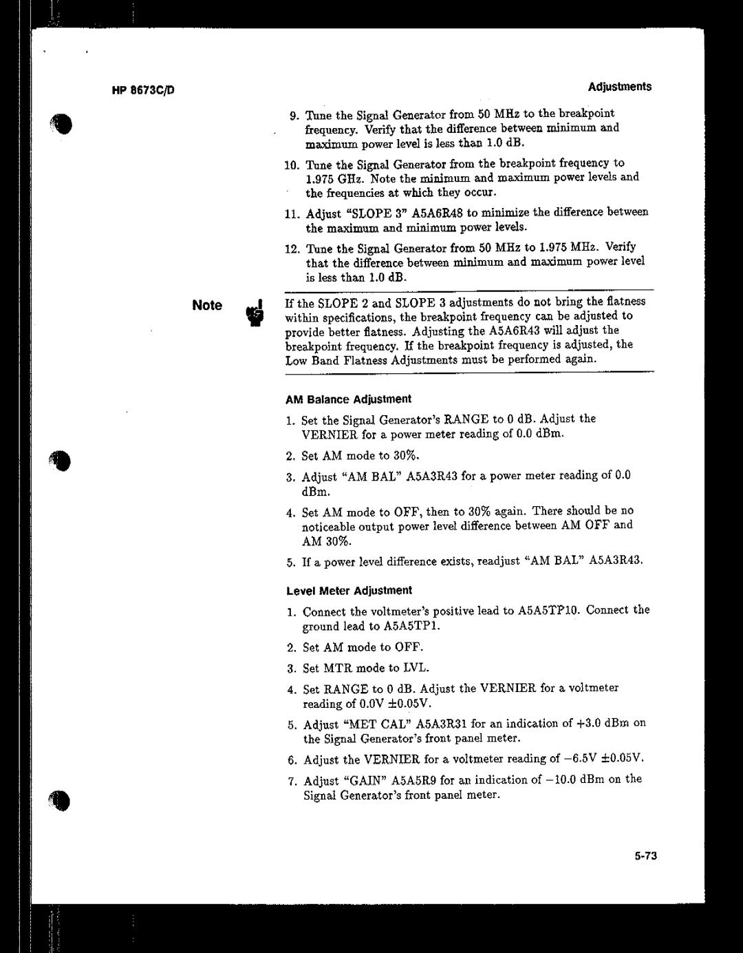 HP 8673 manual 