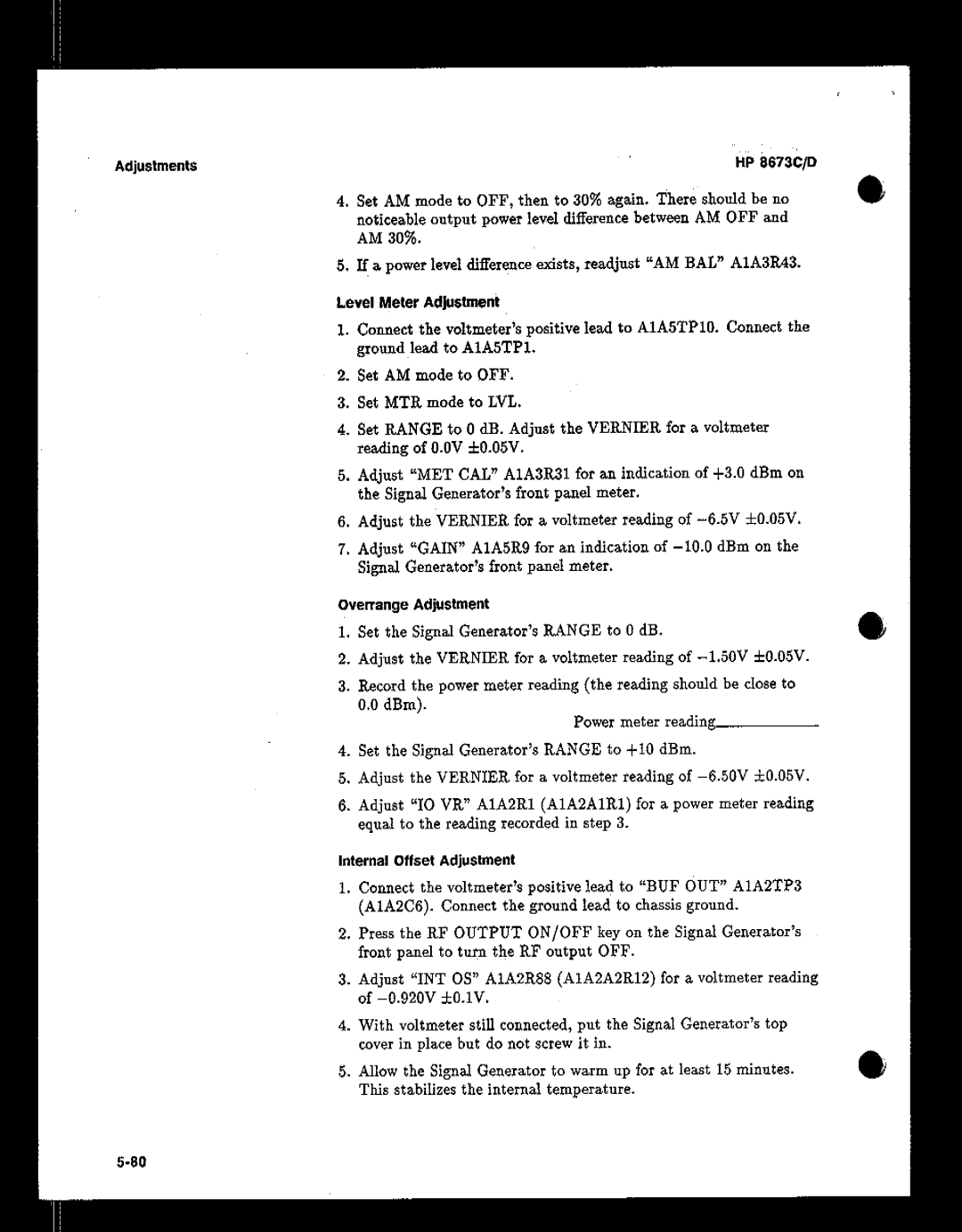 HP 8673 manual 