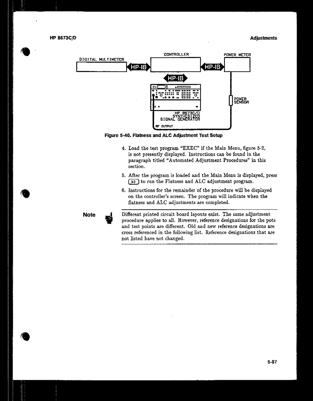 HP 8673 manual 