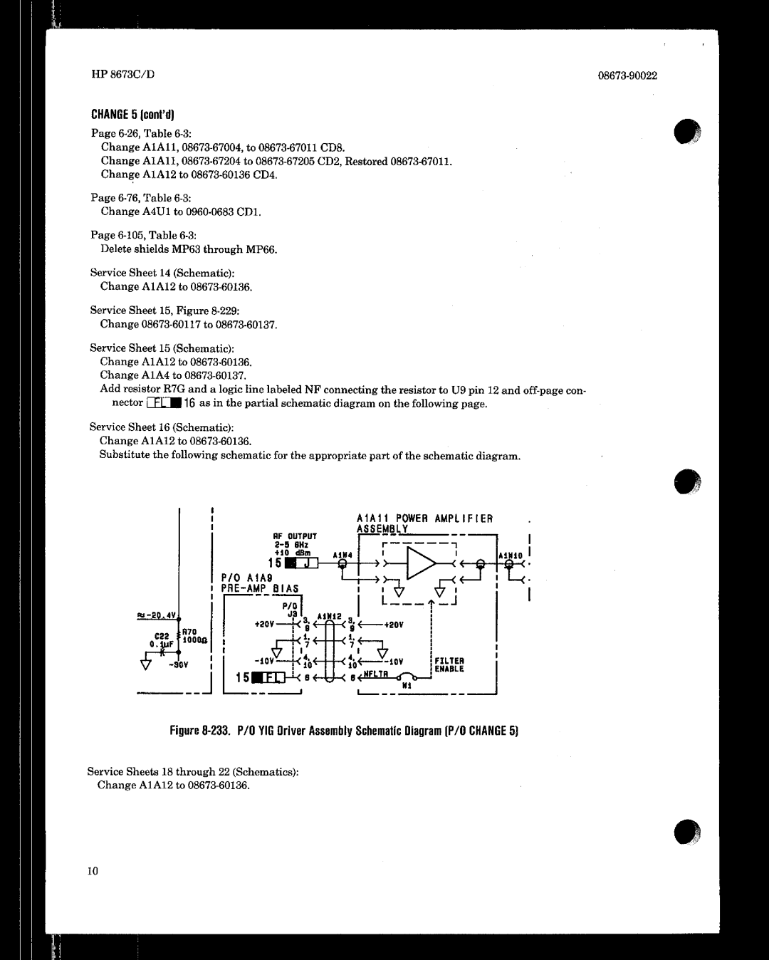 HP 8673 manual 