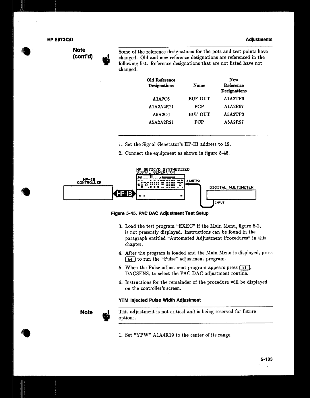 HP 8673 manual 