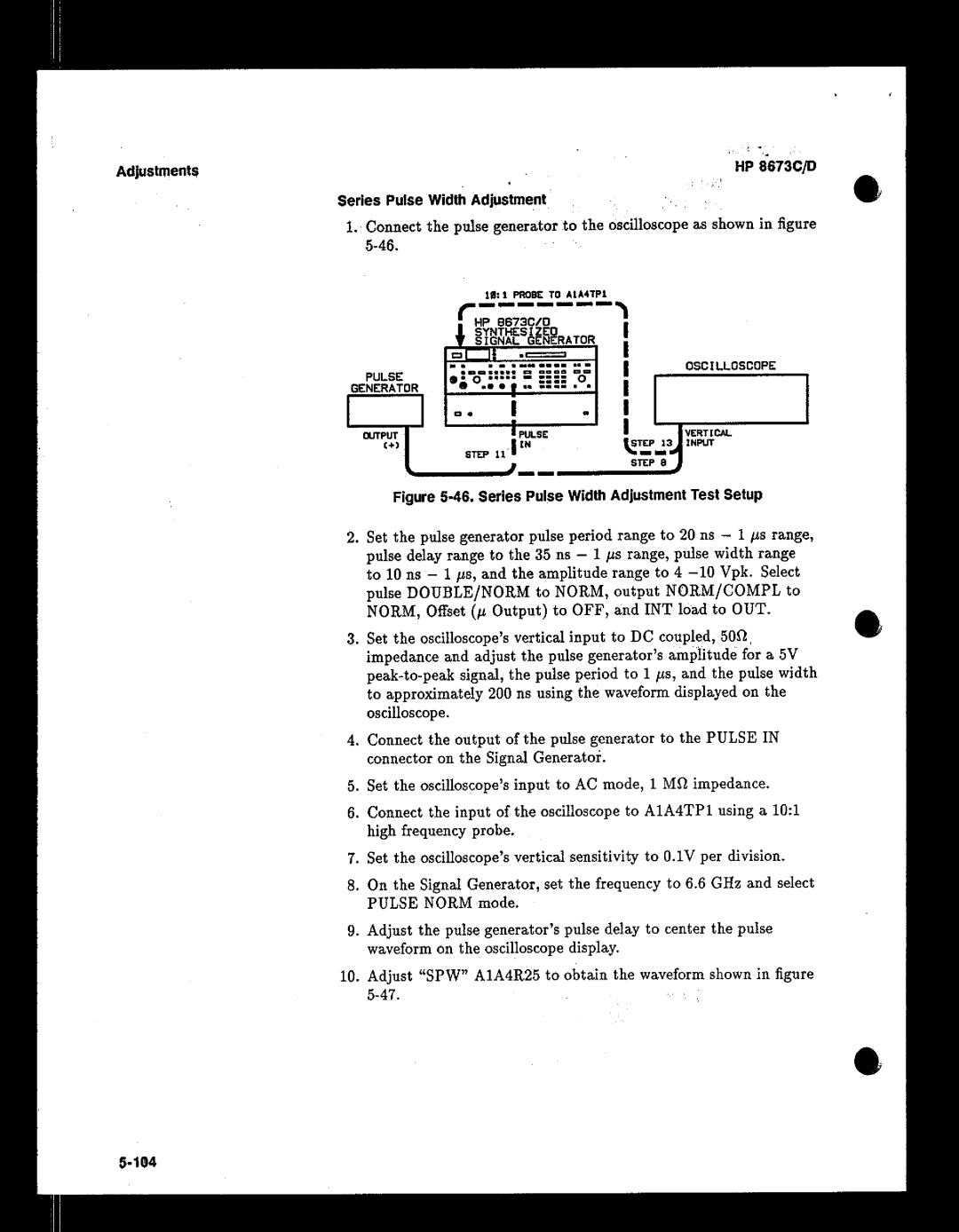 HP 8673 manual 