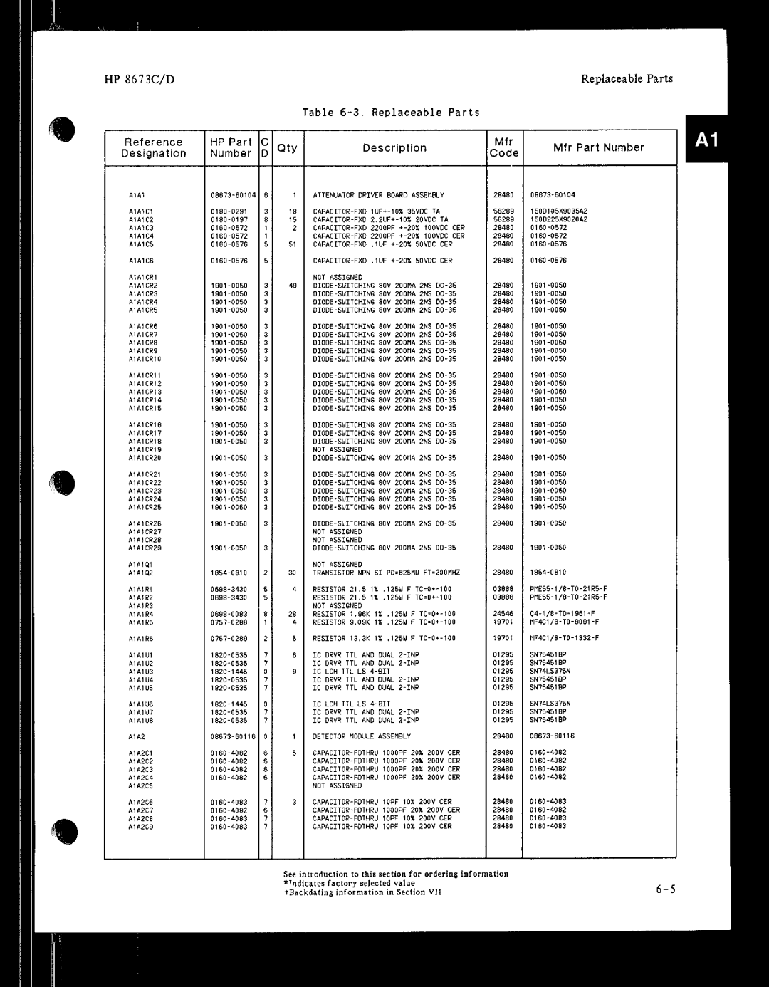 HP 8673 manual 