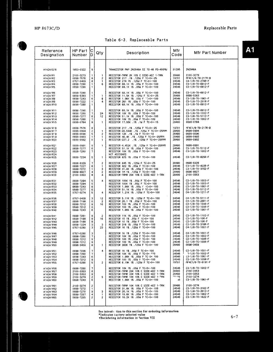 HP 8673 manual 