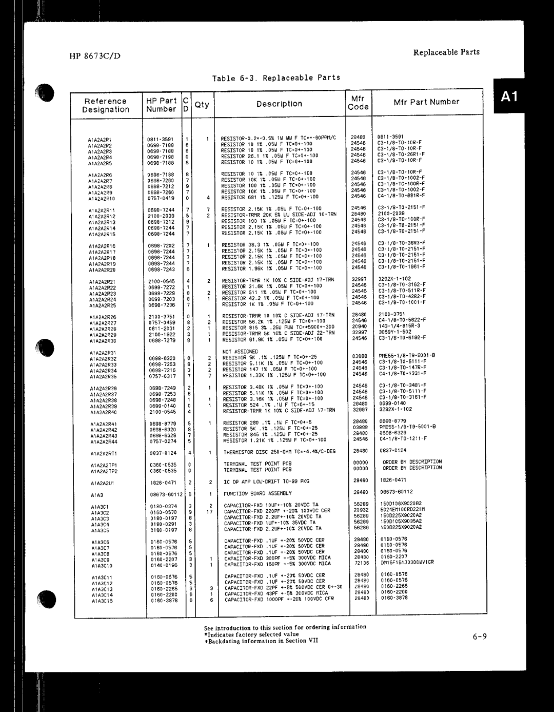 HP 8673 manual 