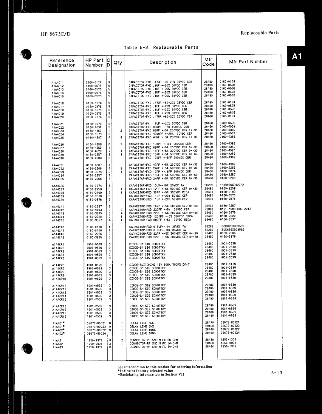 HP 8673 manual 