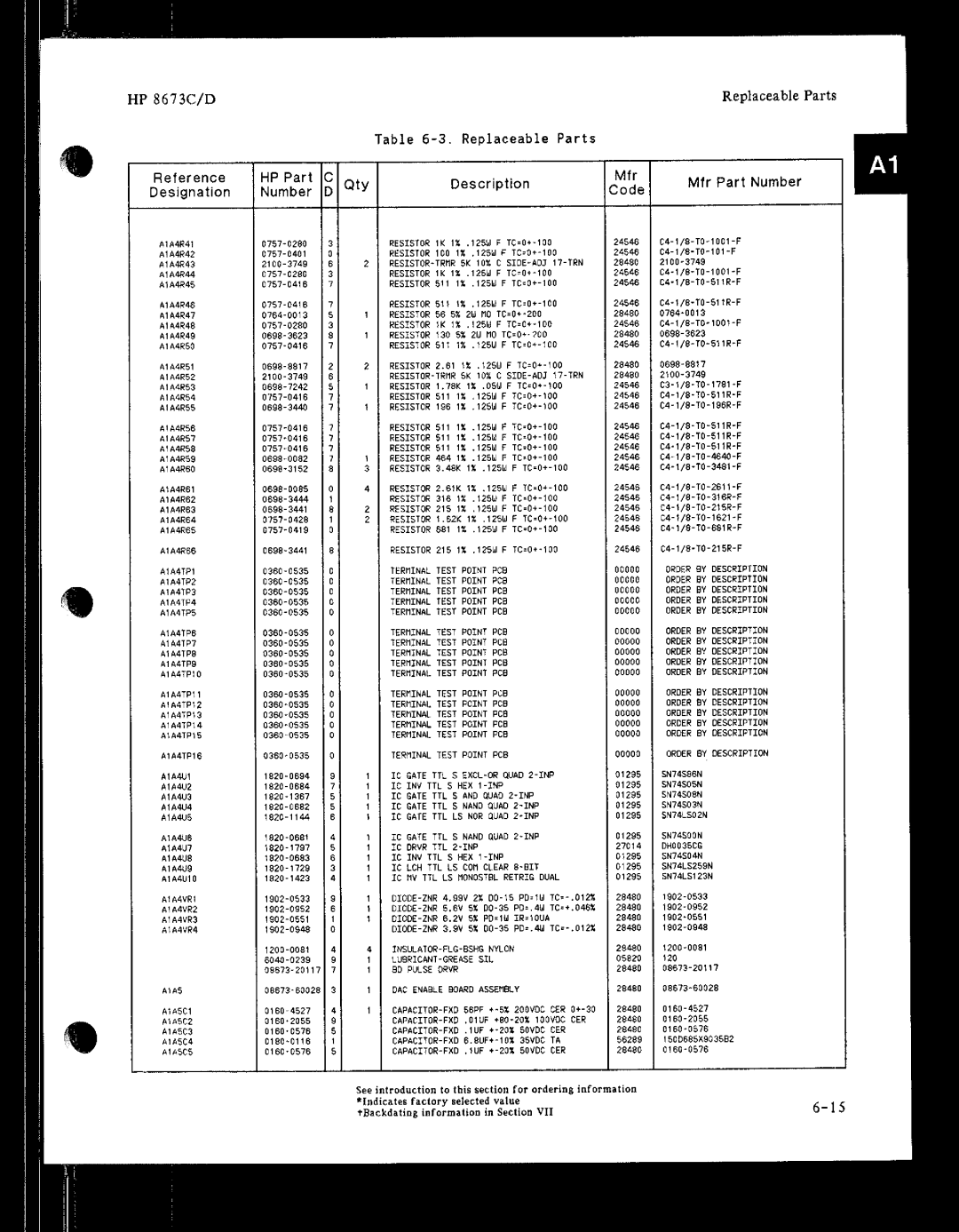 HP 8673 manual 