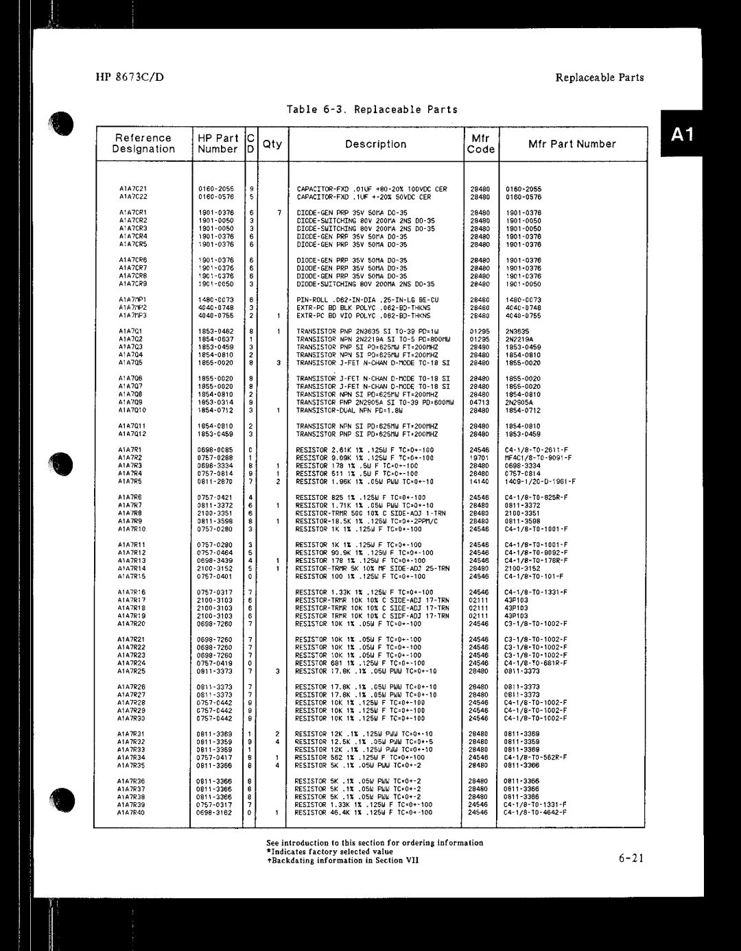 HP 8673 manual 