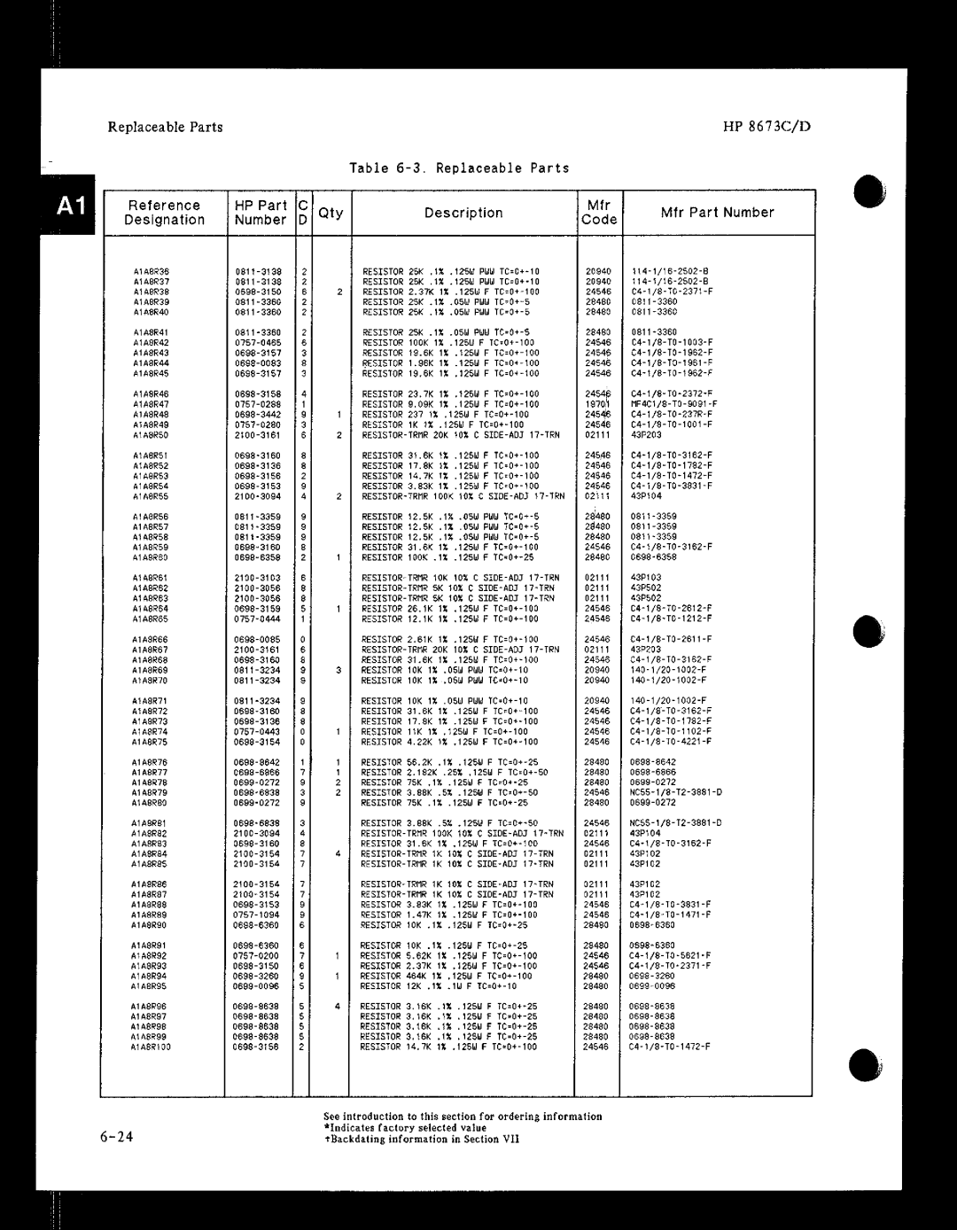 HP 8673 manual 