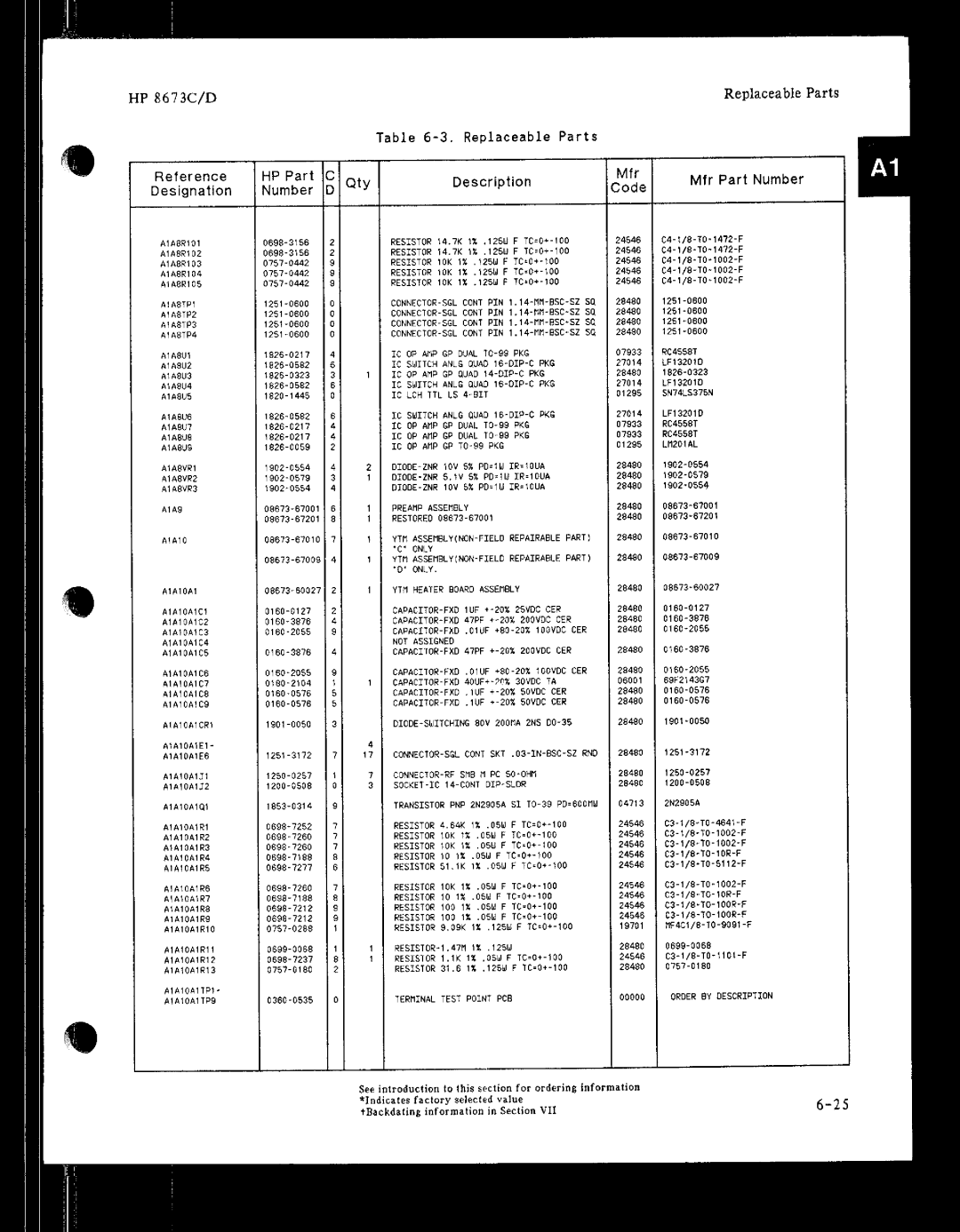 HP 8673 manual 