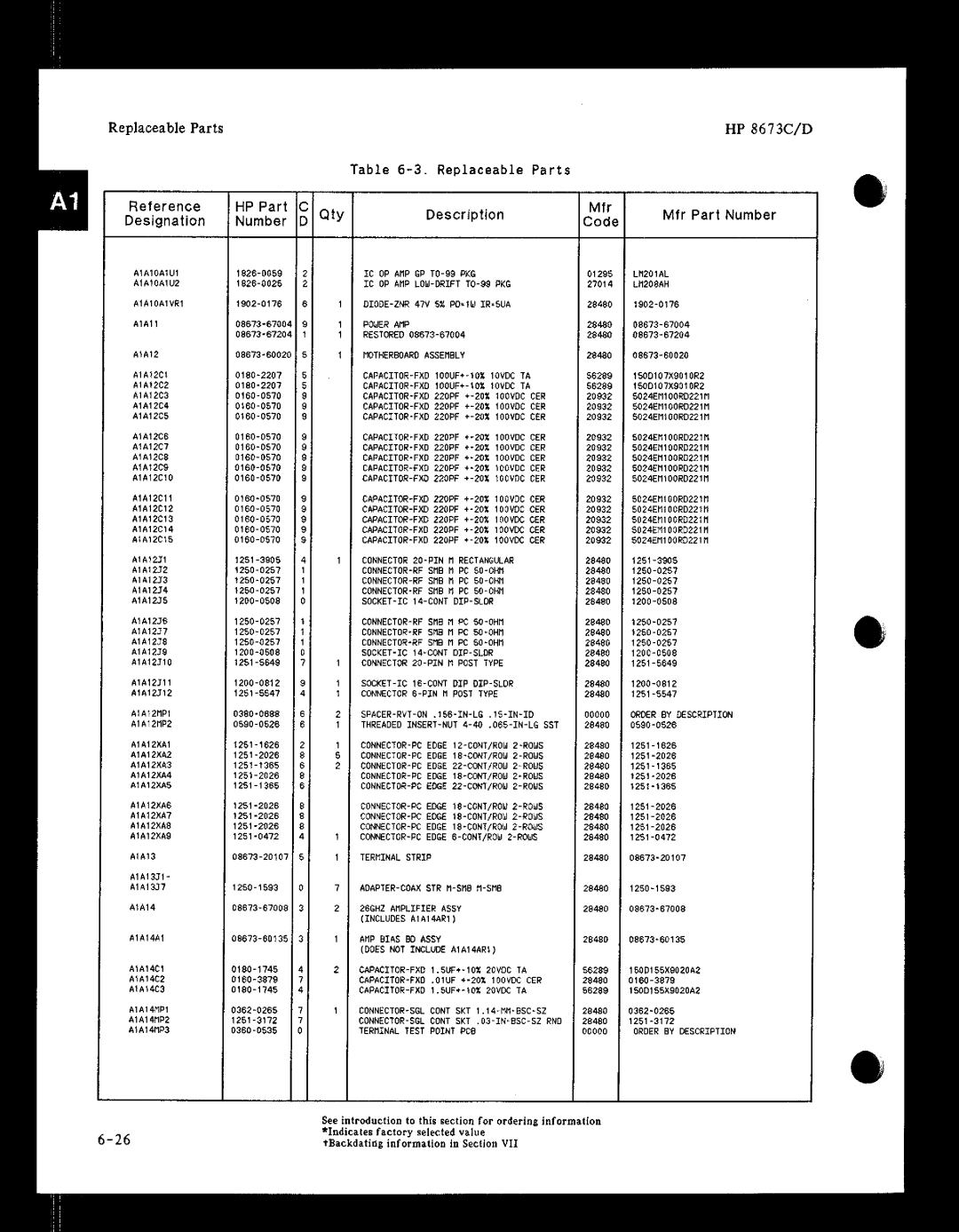 HP 8673 manual 