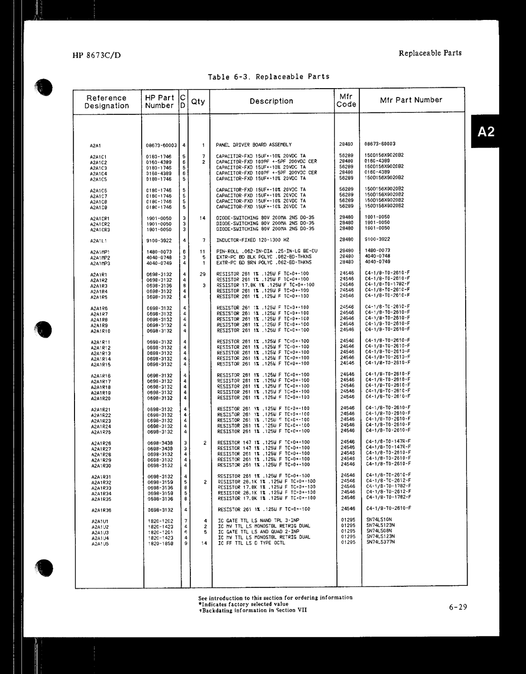 HP 8673 manual 