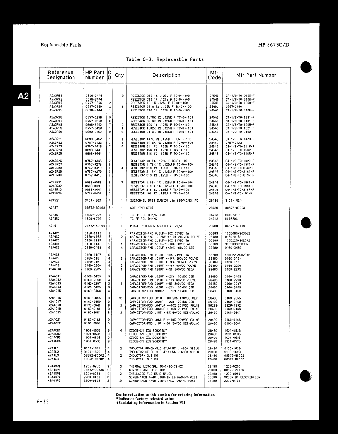 HP 8673 manual 