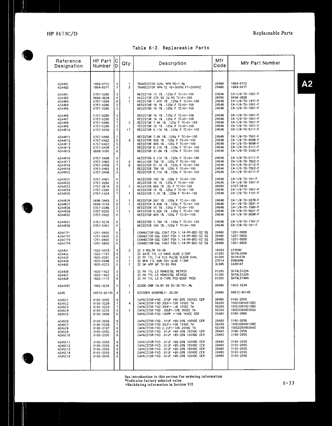 HP 8673 manual 