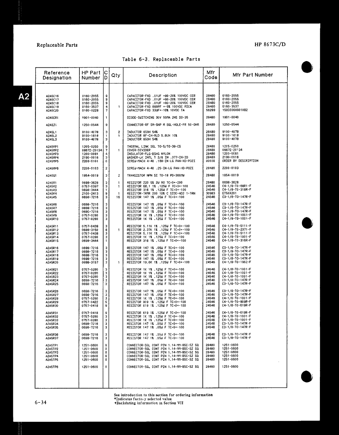 HP 8673 manual 