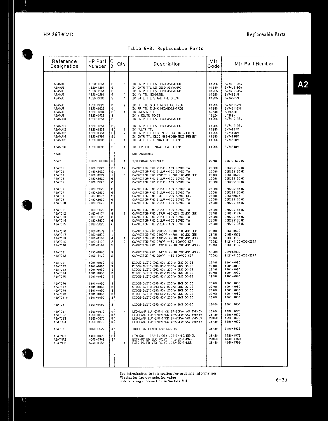 HP 8673 manual 