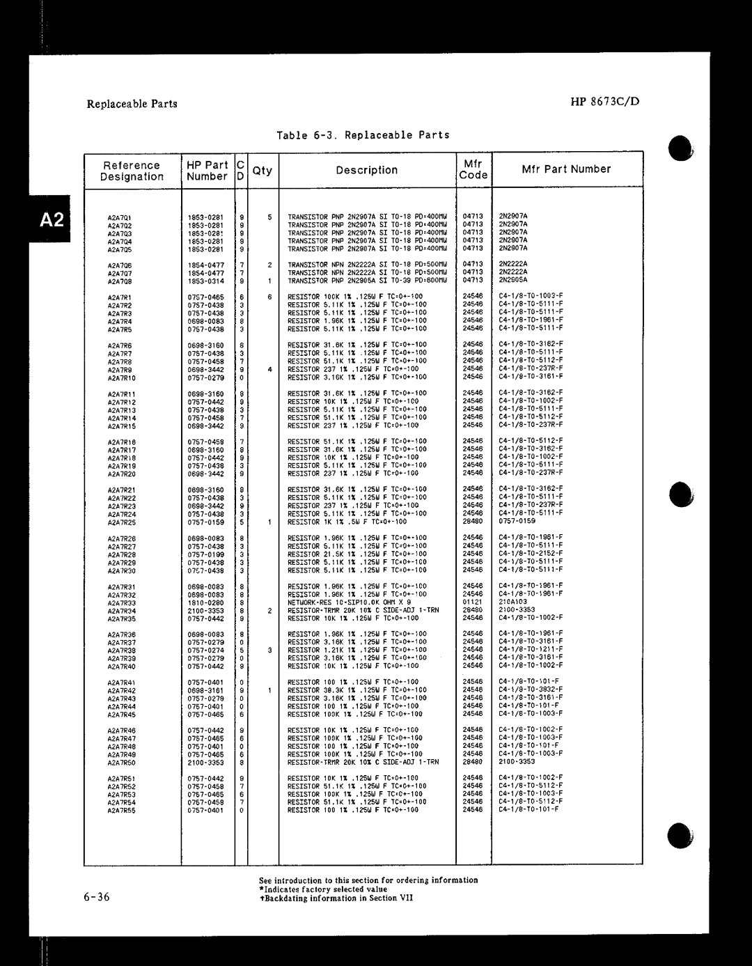 HP 8673 manual 