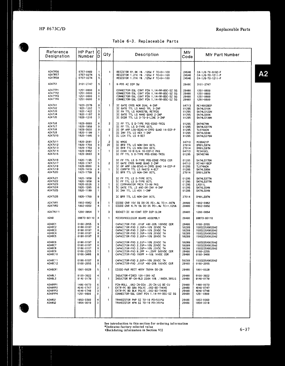 HP 8673 manual 