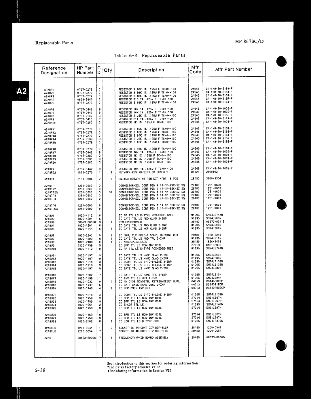 HP 8673 manual 