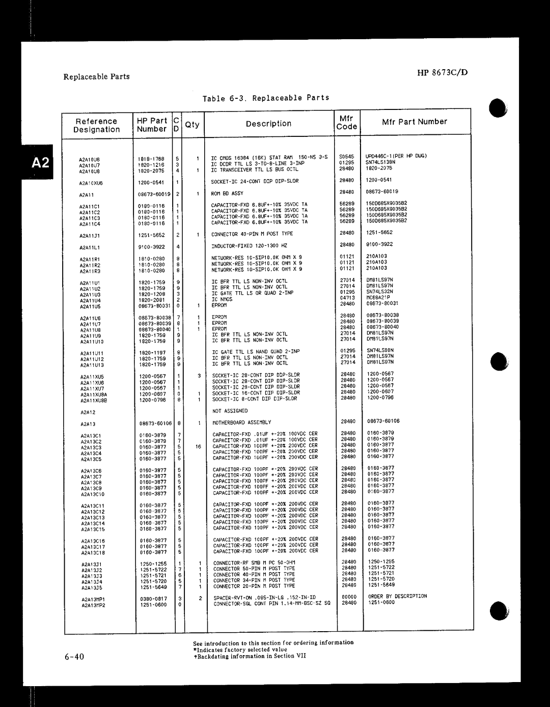 HP 8673 manual 