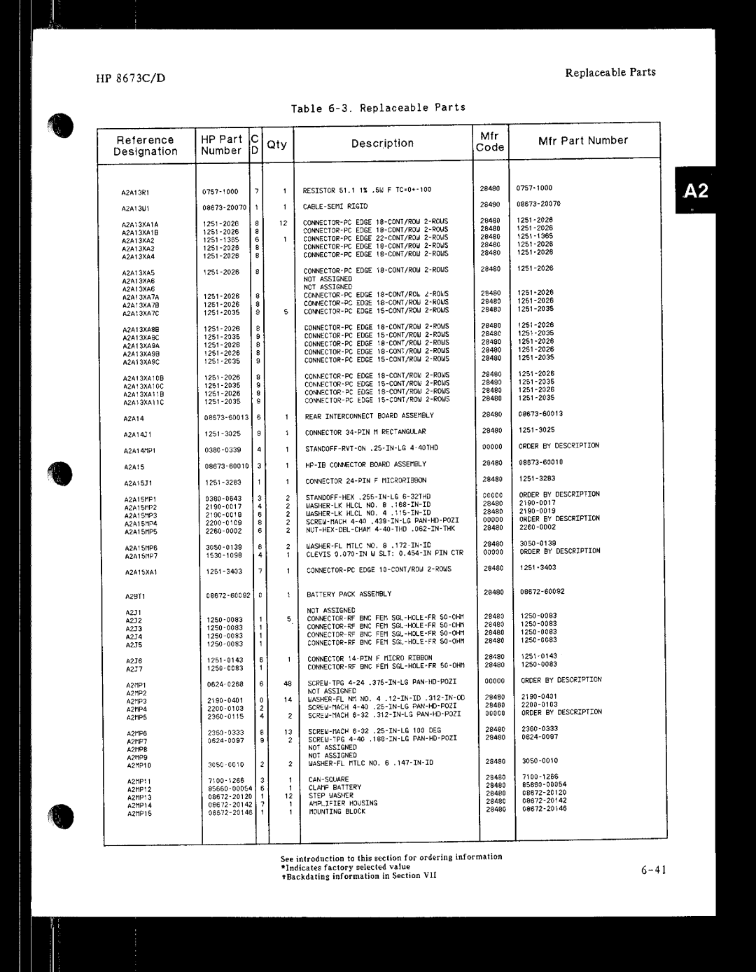 HP 8673 manual 