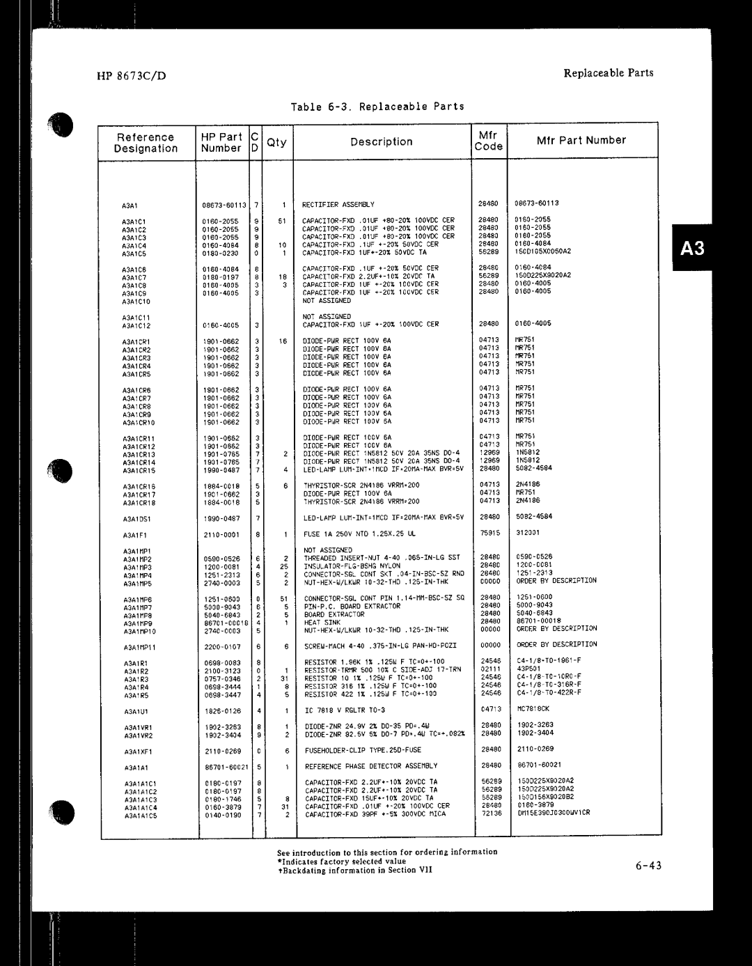 HP 8673 manual 