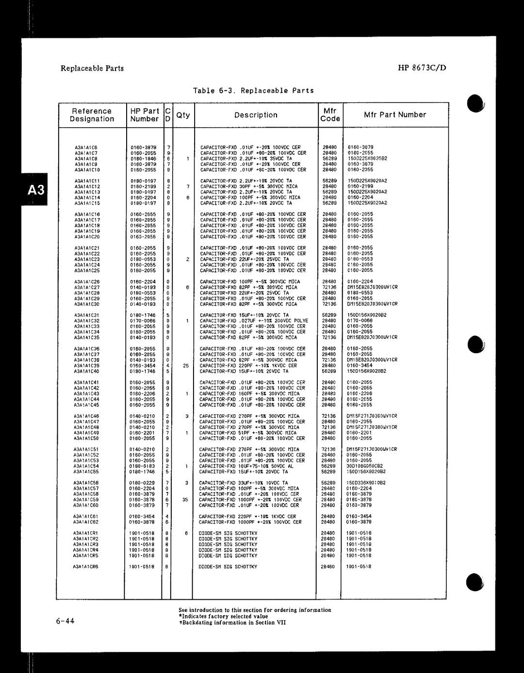 HP 8673 manual 