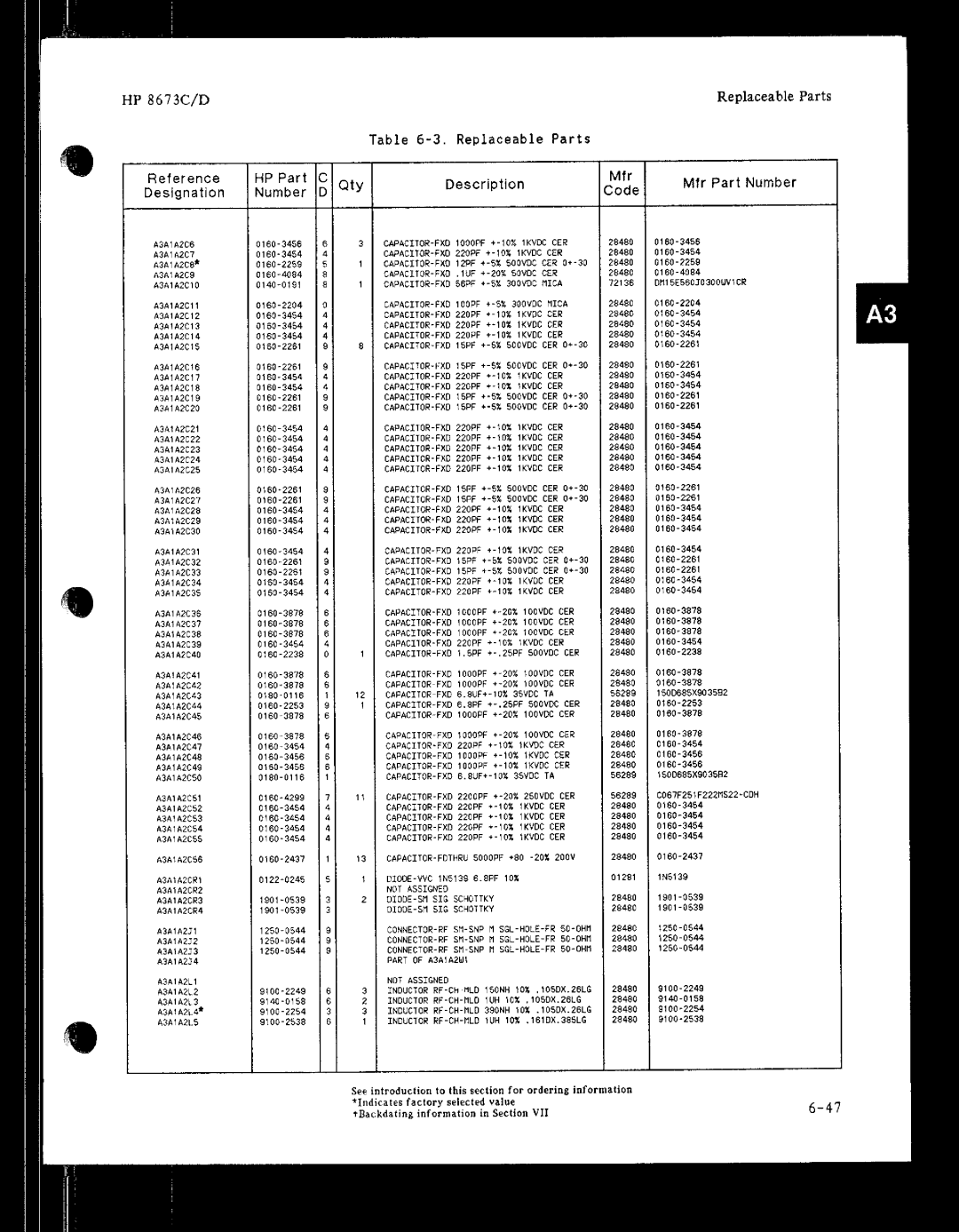 HP 8673 manual 