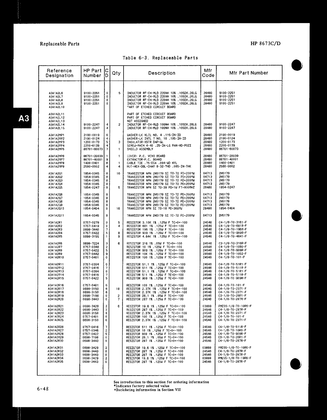 HP 8673 manual 