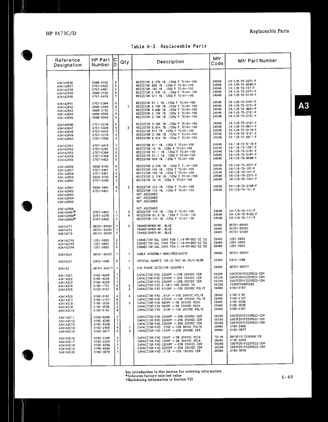 HP 8673 manual 