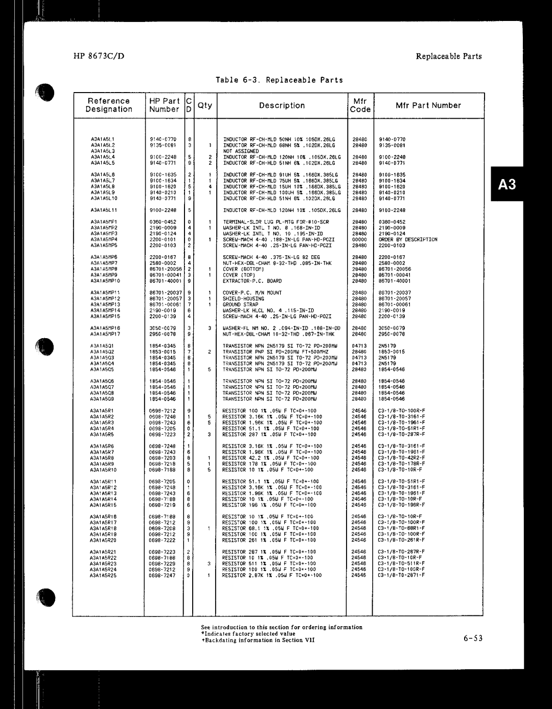 HP 8673 manual 