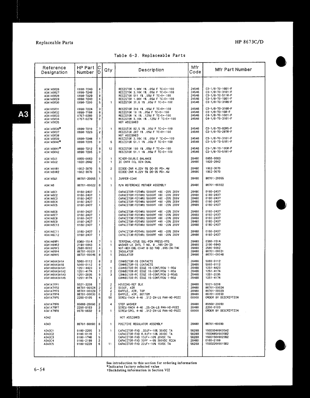 HP 8673 manual 