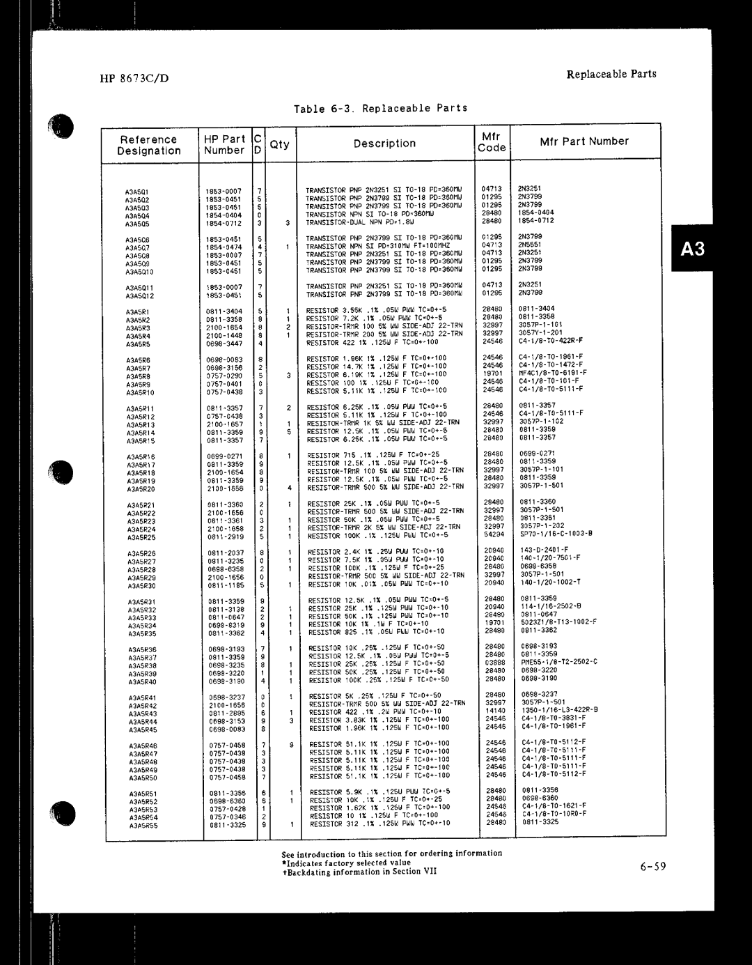 HP 8673 manual 