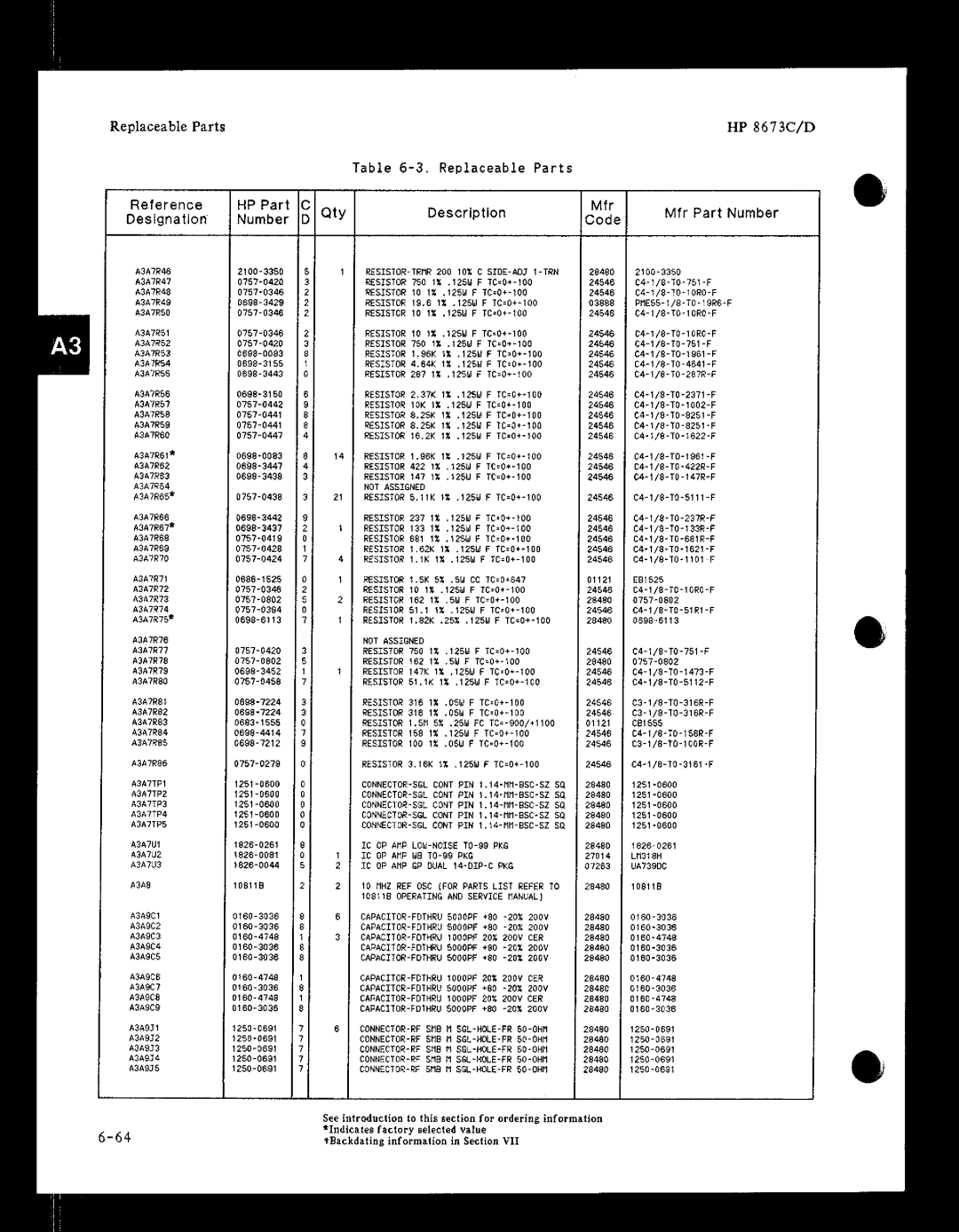 HP 8673 manual 