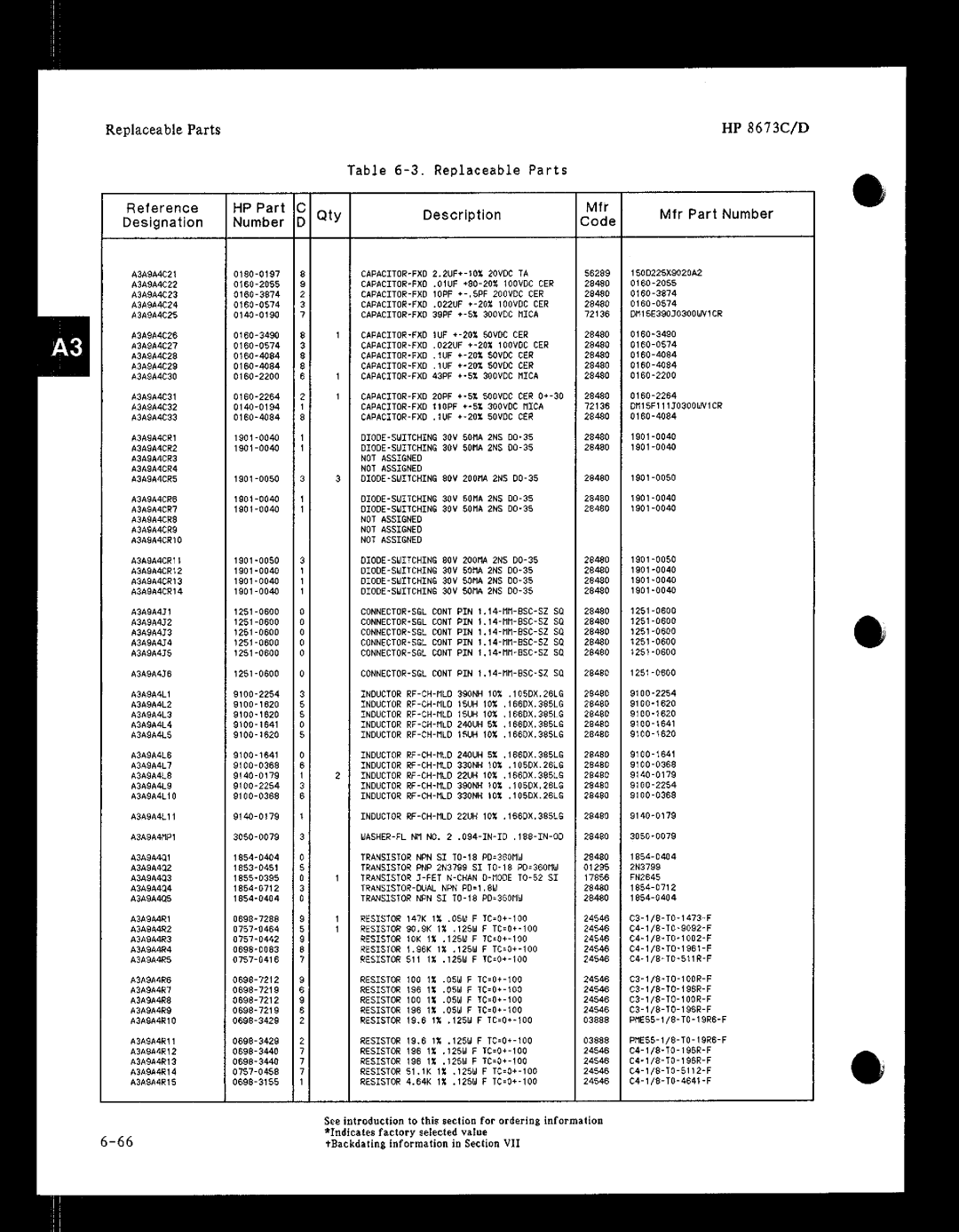 HP 8673 manual 