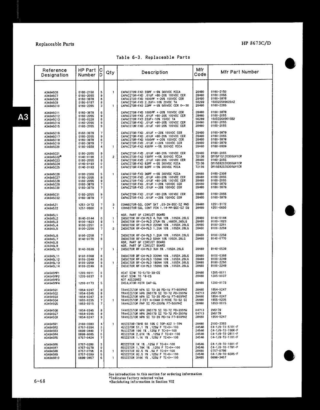 HP 8673 manual 