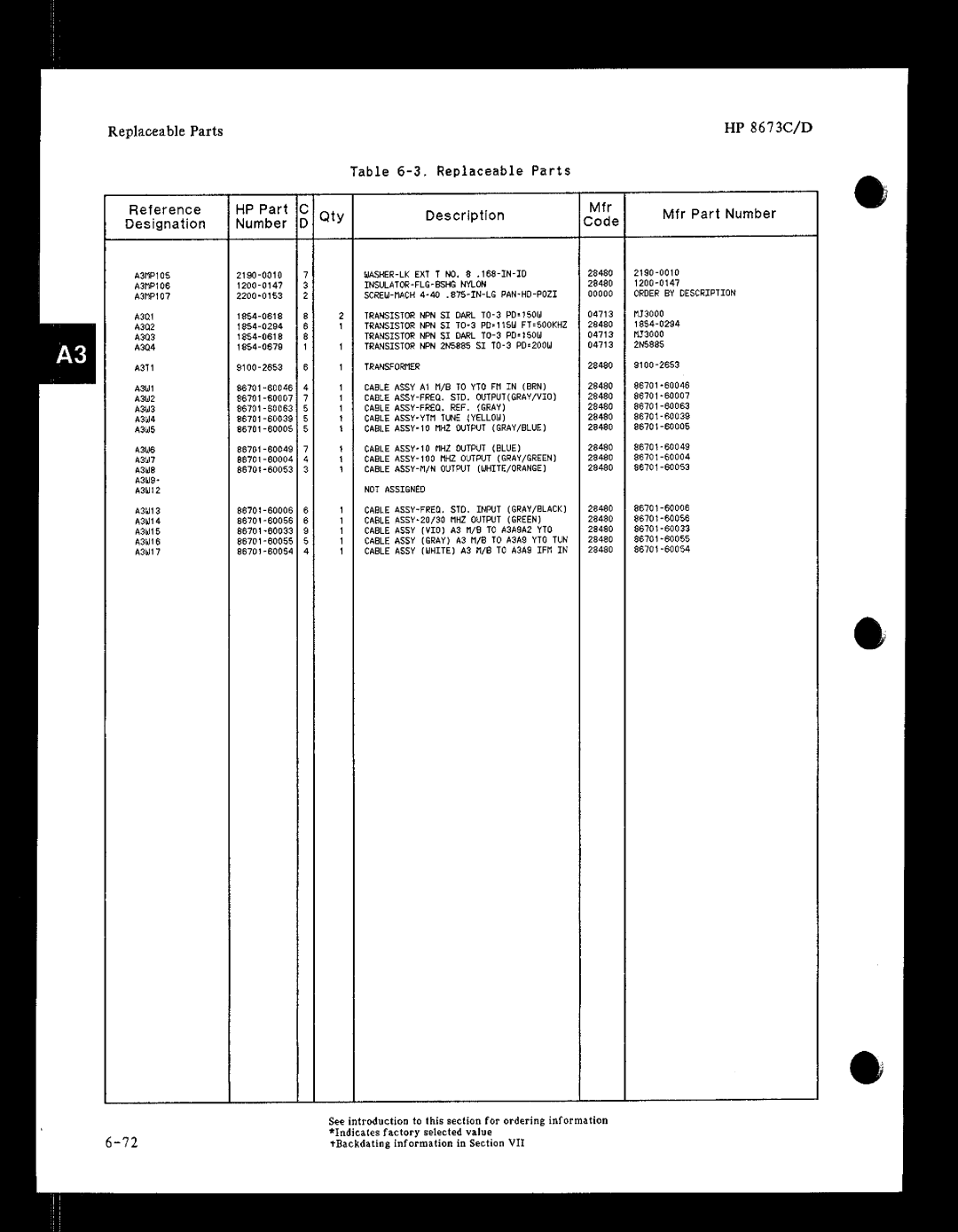 HP 8673 manual 