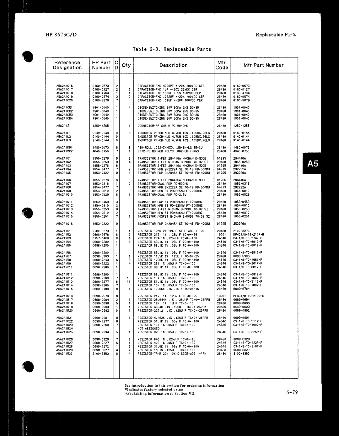 HP 8673 manual 