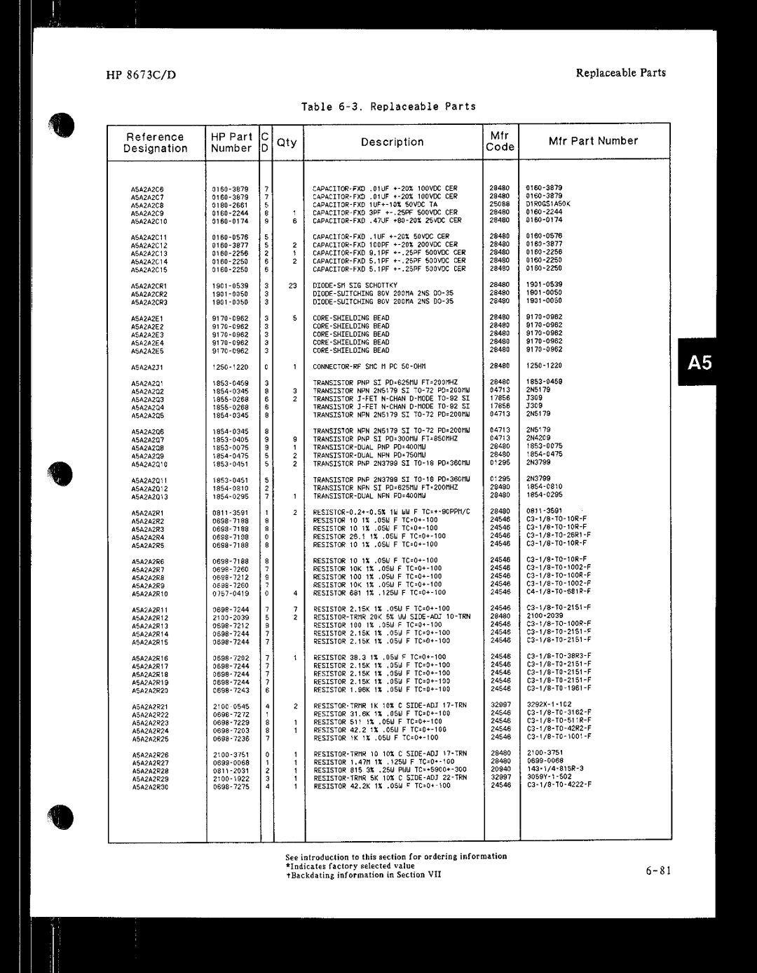 HP 8673 manual 