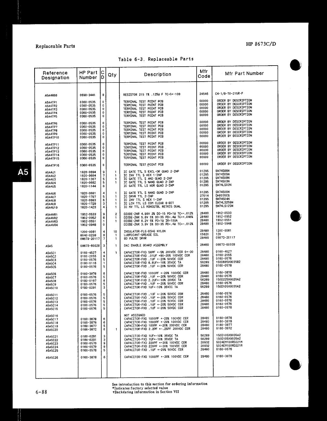 HP 8673 manual 