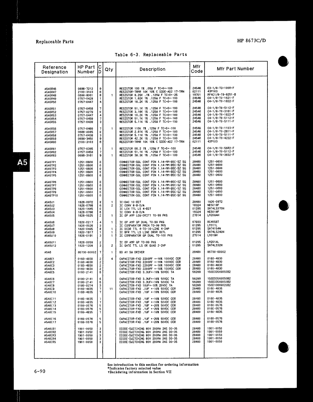 HP 8673 manual 