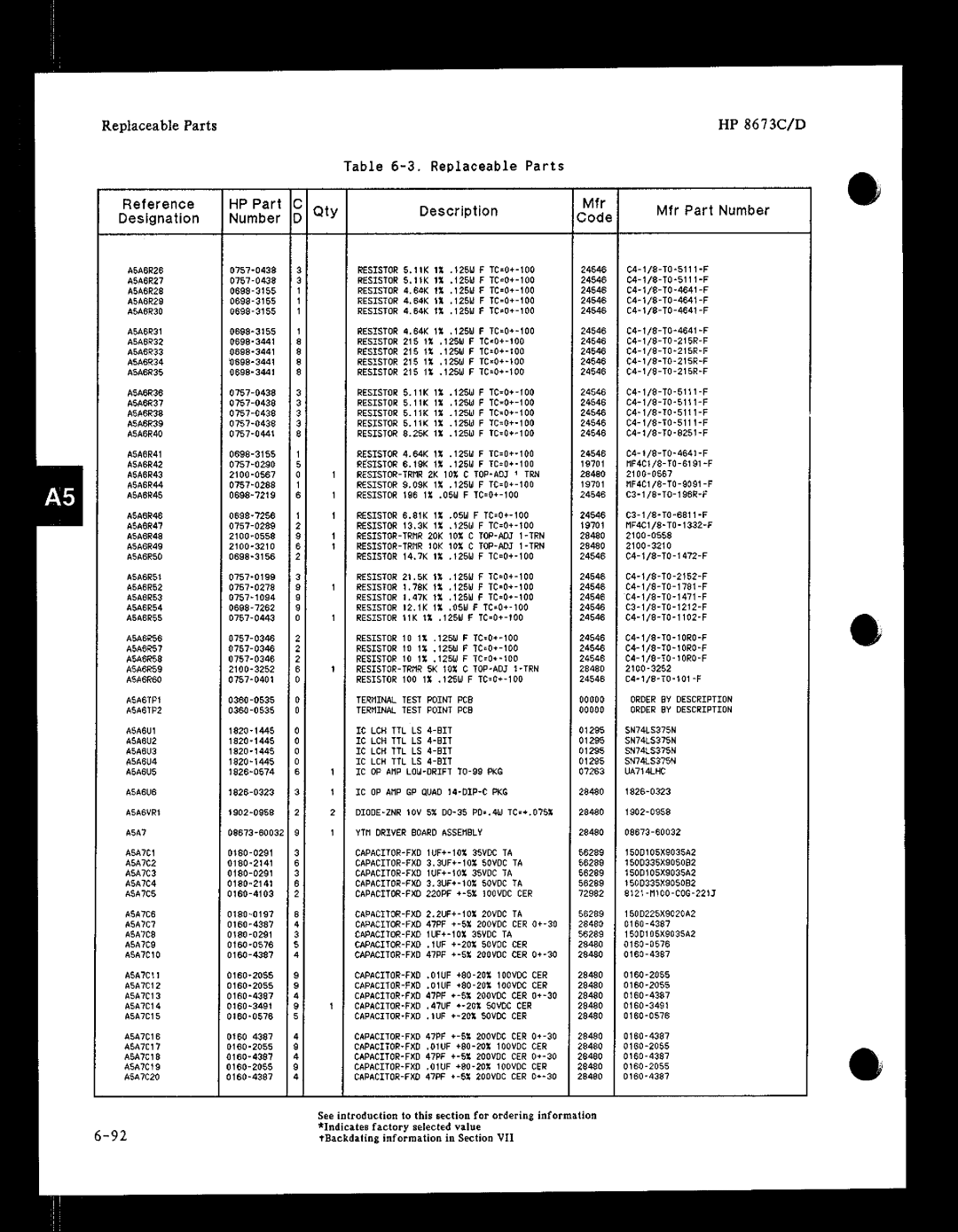 HP 8673 manual 