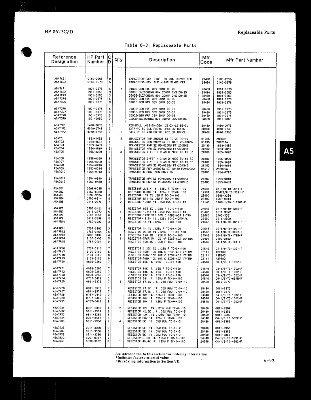 HP 8673 manual 