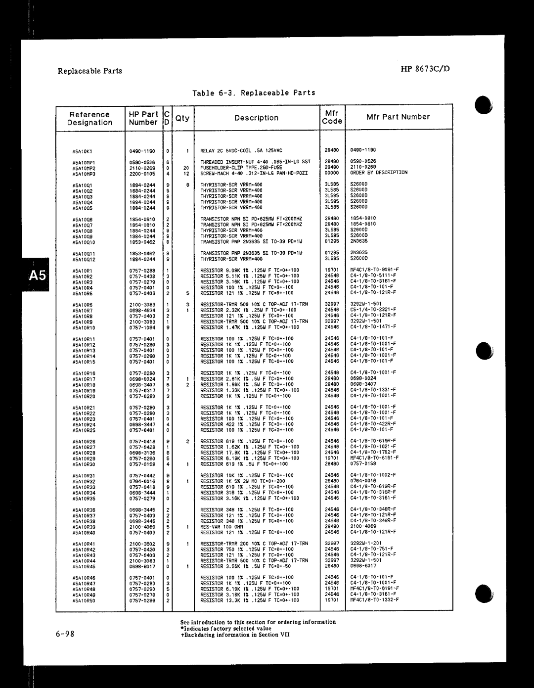 HP 8673 manual 