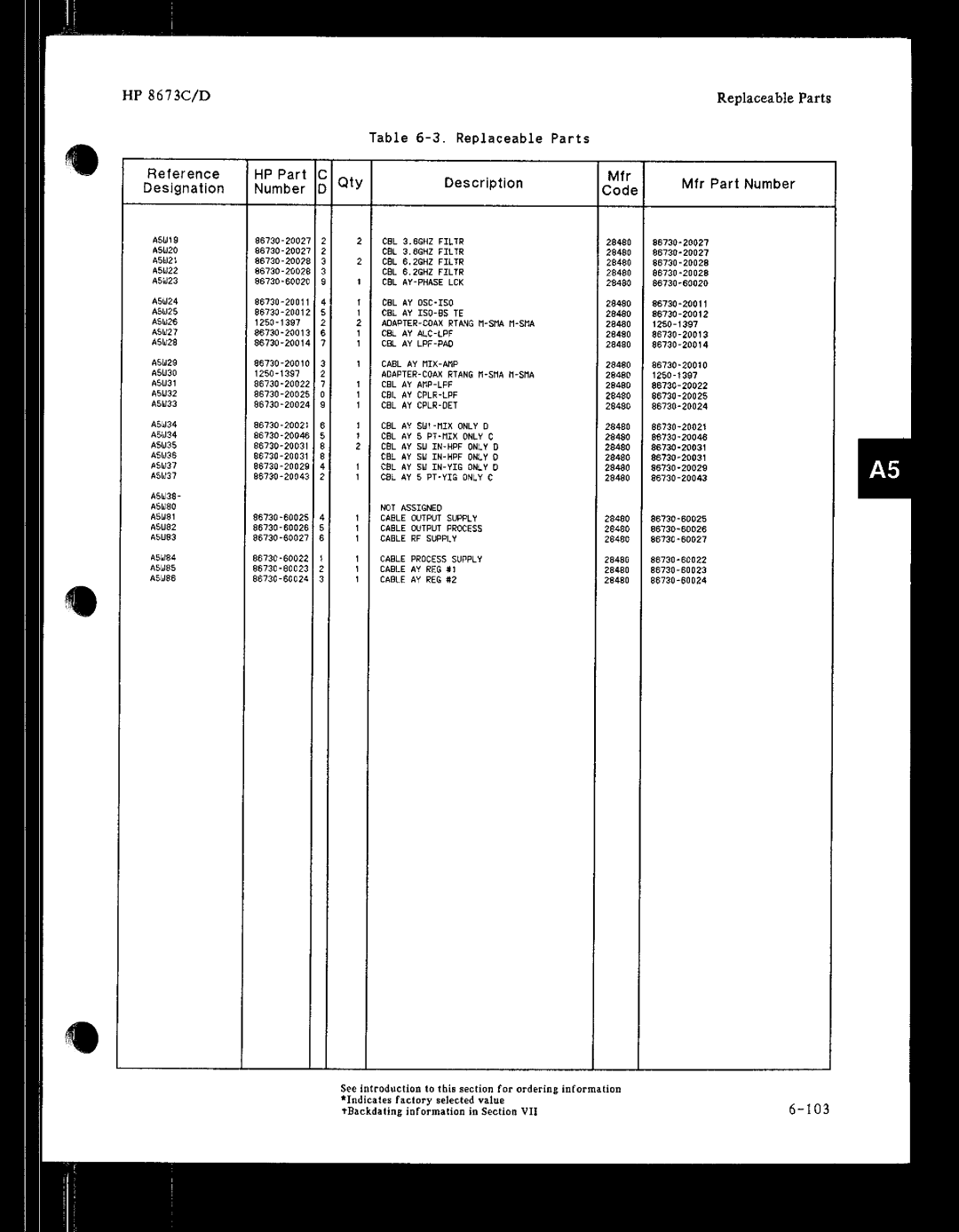 HP 8673 manual 