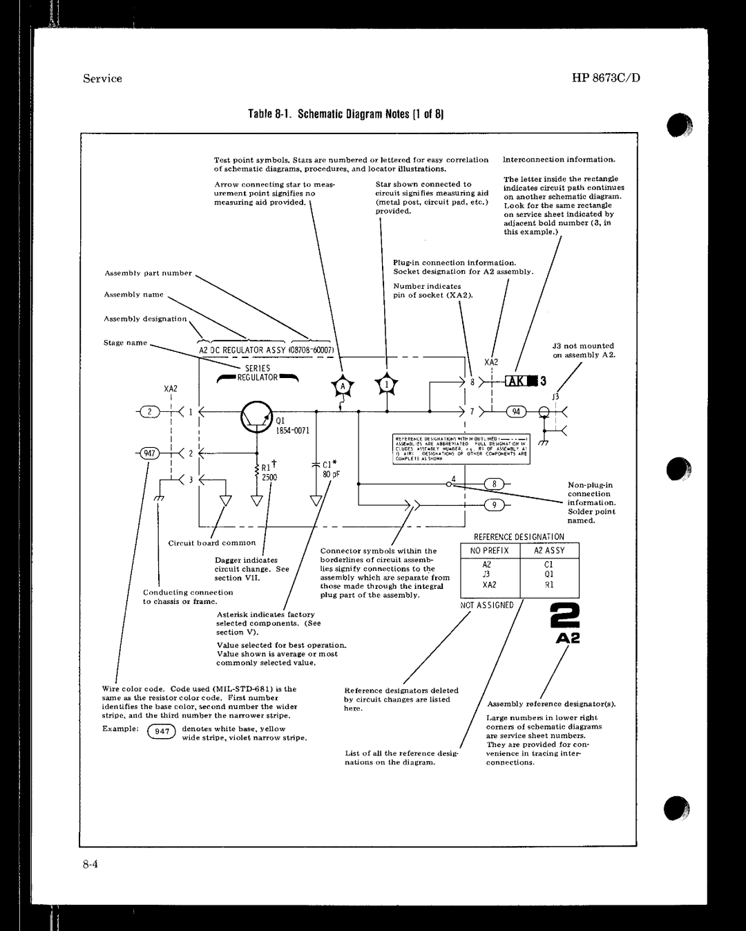 HP 8673 manual 