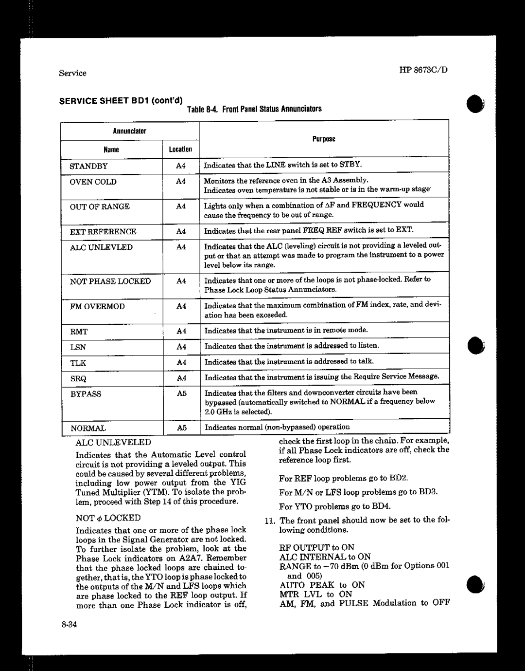 HP 8673 manual 