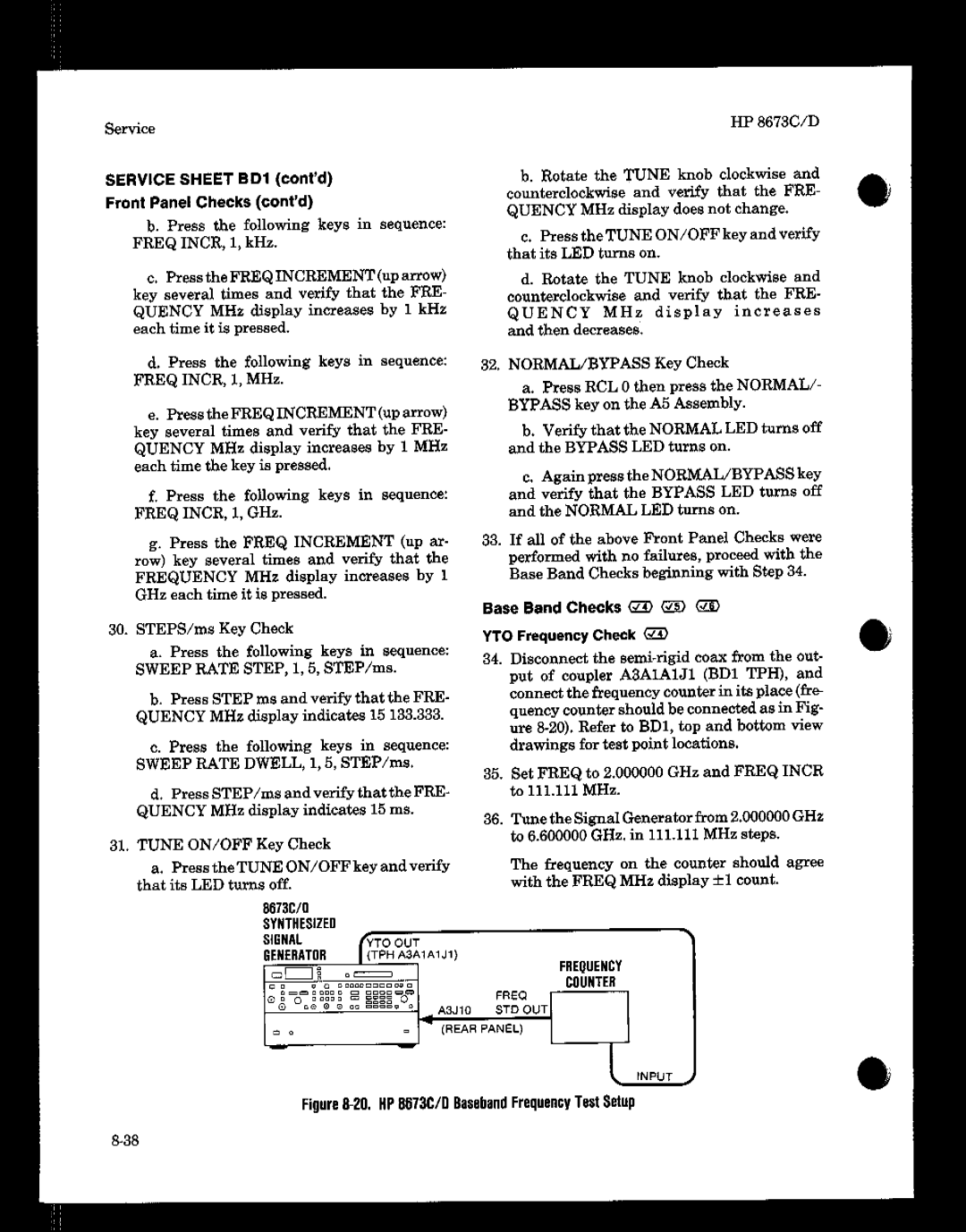 HP 8673 manual 